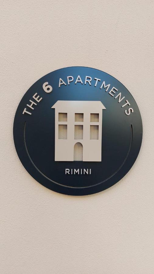 The 6 Apartments Римини Екстериор снимка